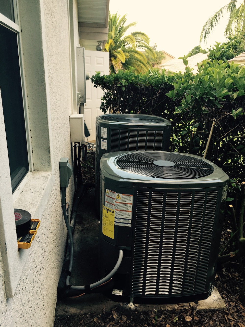 air conditioning and heating unit