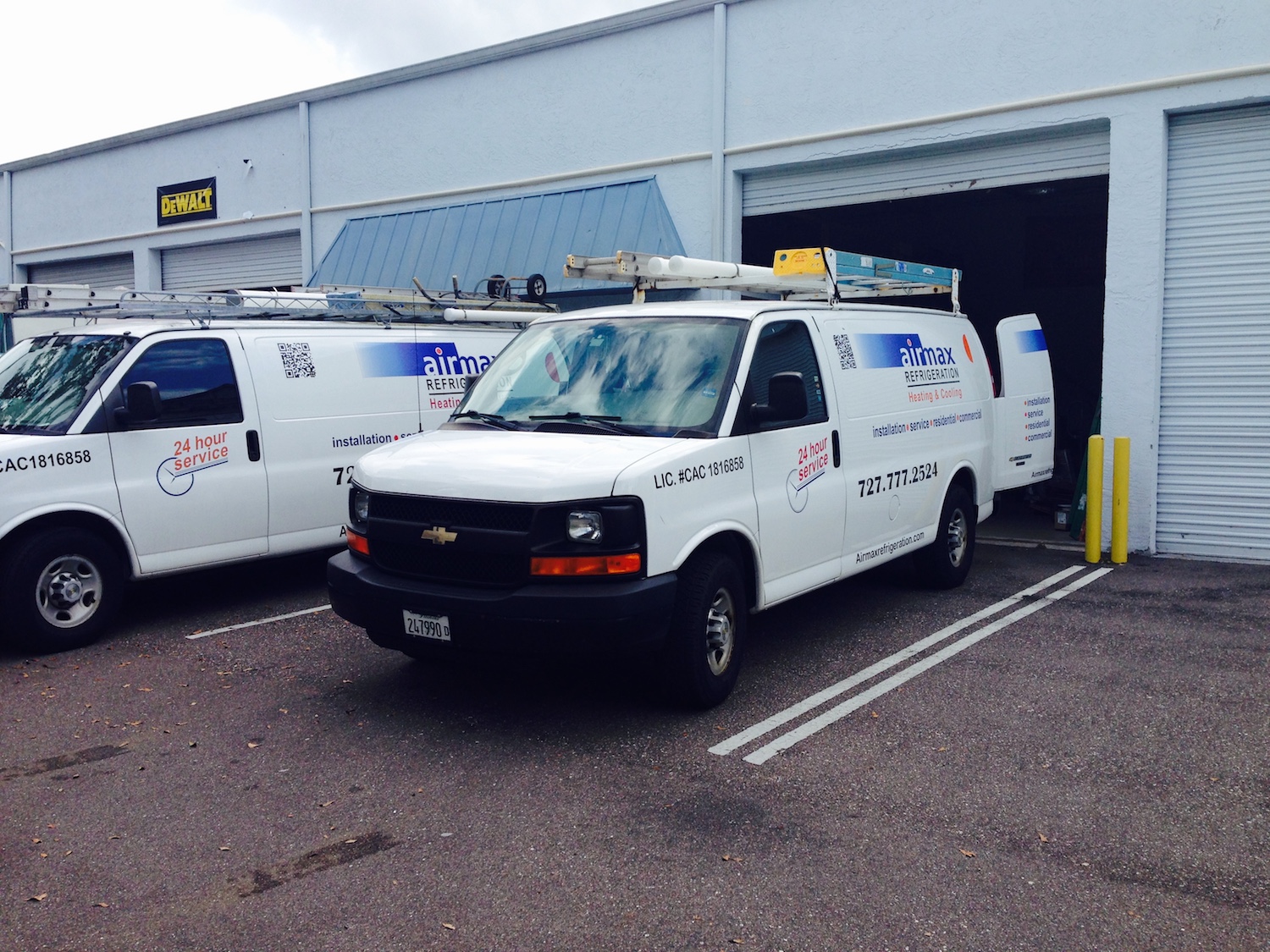 air conditioning repair, replacement and installation vans